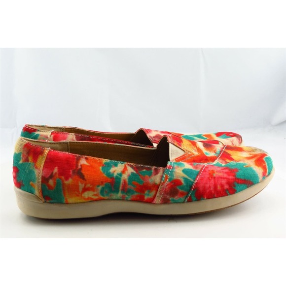 Softspots Size 7.5 M Multicolor Almond Toe flats Fabric Women - Picture 4 of 7